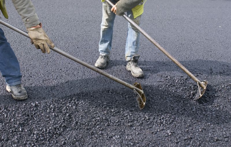 Asphalt Paving in Action